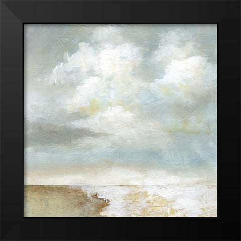 Cloudscape IV Black Modern Wood Framed Art Print by Nan