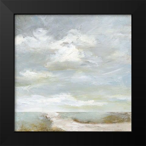 Cloudscape VI Black Modern Wood Framed Art Print by Nan