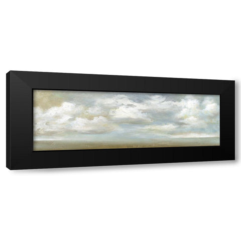 Cloudscape Vista III Black Modern Wood Framed Art Print with Double Matting by Nan