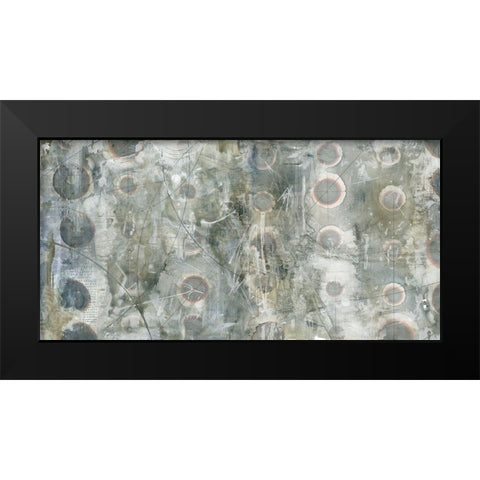 Recurrent Black Modern Wood Framed Art Print by Robinson, Carol