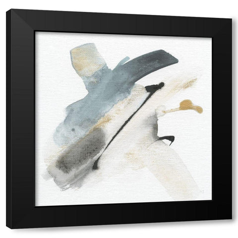 Sand and Sky III Black Modern Wood Framed Art Print with Double Matting by Jill, Susan