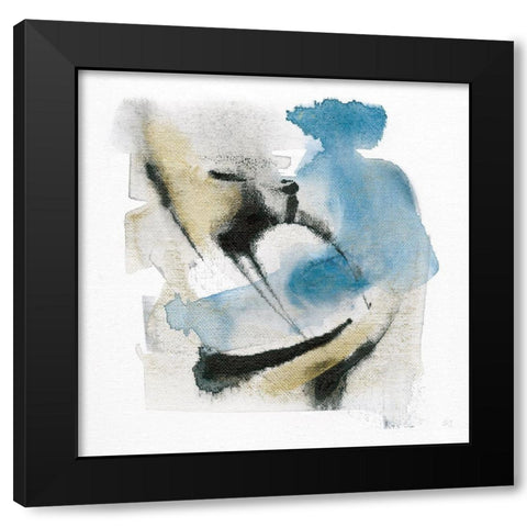 Artesian Spring I Black Modern Wood Framed Art Print with Double Matting by Jill, Susan