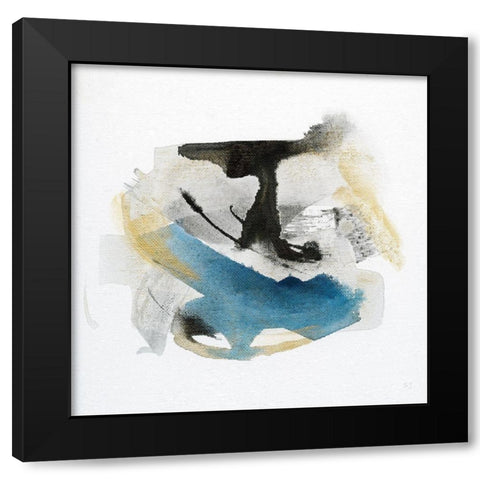 Artesian Spring III Black Modern Wood Framed Art Print with Double Matting by Jill, Susan