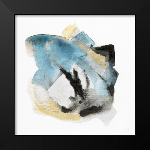 Artesian Spring IV Black Modern Wood Framed Art Print by Jill, Susan