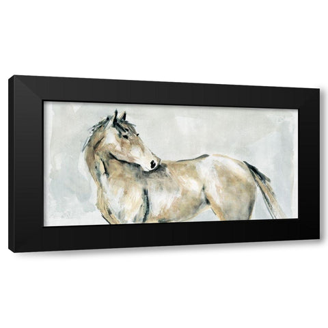 Turning Toward Black Modern Wood Framed Art Print with Double Matting by Robinson, Carol