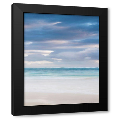 Bavaro Beach at Black Modern Wood Framed Art Print with Double Matting by Delimont, Danita