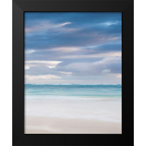 Bavaro Beach at Black Modern Wood Framed Art Print by Delimont, Danita