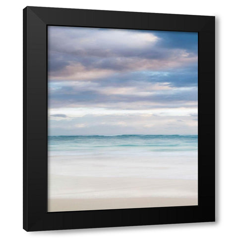 Bavaro Beach at Black Modern Wood Framed Art Print with Double Matting by Delimont, Danita