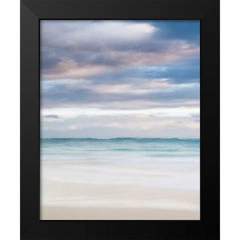 Bavaro Beach at Black Modern Wood Framed Art Print by Delimont, Danita