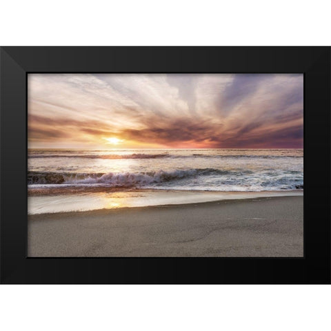 Point Reyes Black Modern Wood Framed Art Print by Delimont, Danita