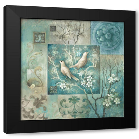 Arboretum Spring Song II Black Modern Wood Framed Art Print by Vollherbst-Lane, Elaine