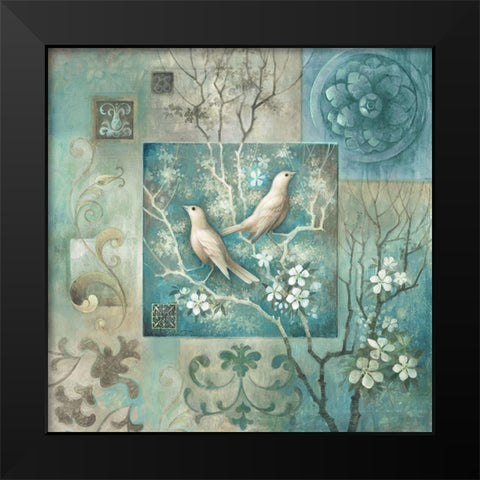 Arboretum Spring Song II Black Modern Wood Framed Art Print by Vollherbst-Lane, Elaine