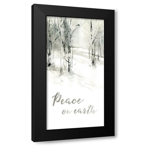 Dreamy Black Modern Wood Framed Art Print with Double Matting by Robinson, Carol