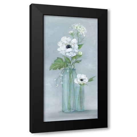 Blooming Meadow Black Modern Wood Framed Art Print with Double Matting by Swatland, Sally