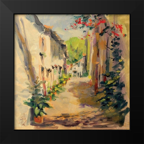 France III Black Modern Wood Framed Art Print by Farrall Doyle, Anne