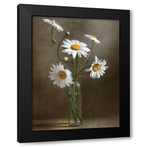 Still Life I Black Modern Wood Framed Art Print with Double Matting by Disher, Mandy