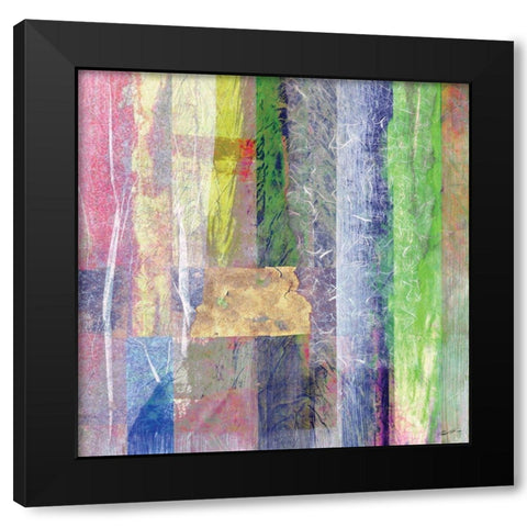 Color Jam I Black Modern Wood Framed Art Print by Butler, John