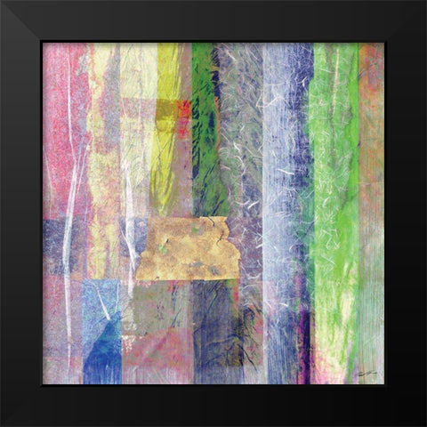 Color Jam I Black Modern Wood Framed Art Print by Butler, John