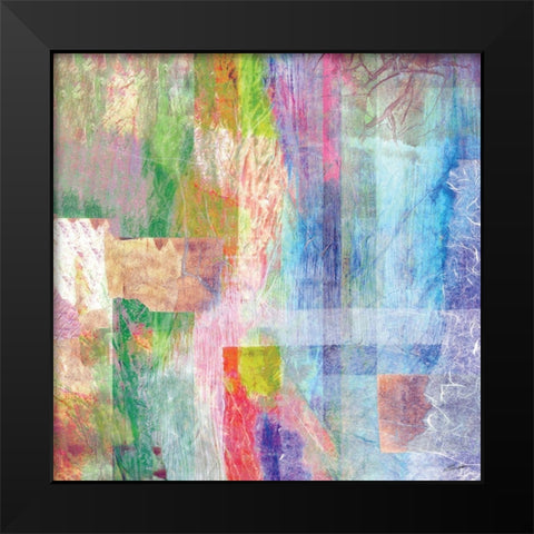 Color Jam II Black Modern Wood Framed Art Print by Butler, John
