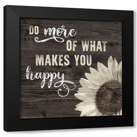 What Makes Black Modern Wood Framed Art Print with Double Matting by Carpentieri, Natalie
