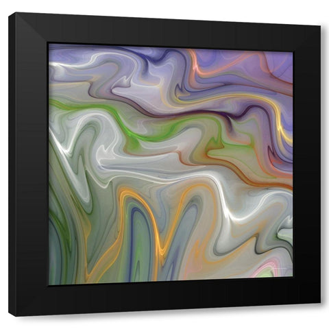 Vape I Black Modern Wood Framed Art Print with Double Matting by Burghardt, James
