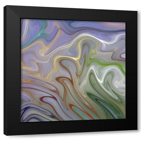 Vape II Black Modern Wood Framed Art Print with Double Matting by Burghardt, James
