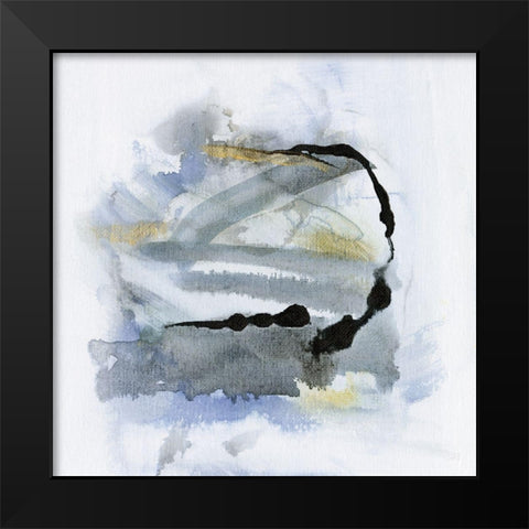 Cool Water I Black Modern Wood Framed Art Print by Jill, Susan