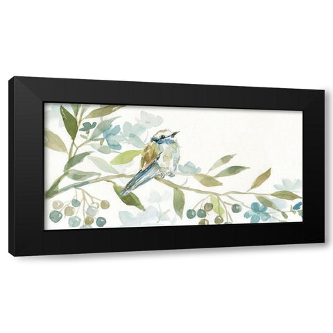 Beginning of Black Modern Wood Framed Art Print with Double Matting by Robinson, Carol