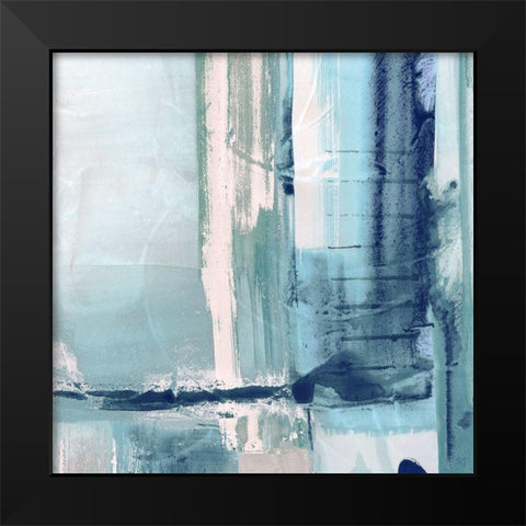 Miss The Sea I Black Modern Wood Framed Art Print by Jill, Susan