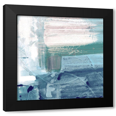 Miss The Sea IV Black Modern Wood Framed Art Print with Double Matting by Jill, Susan