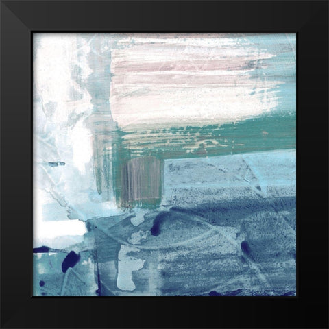 Miss The Sea IV Black Modern Wood Framed Art Print by Jill, Susan