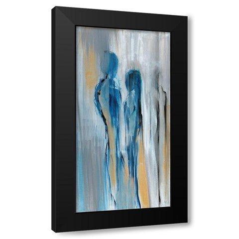 Just A Memory I Black Modern Wood Framed Art Print by Jill, Susan