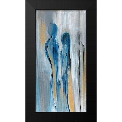 Just A Memory I Black Modern Wood Framed Art Print by Jill, Susan