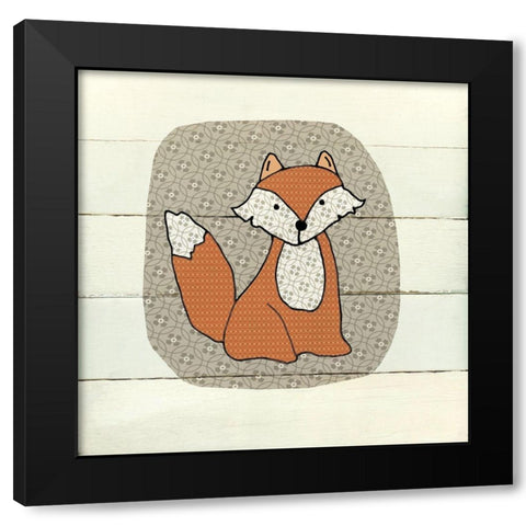 Woodland Black Modern Wood Framed Art Print by Robinson, Carol