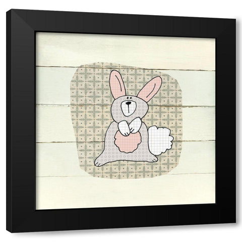 Woodland Black Modern Wood Framed Art Print by Robinson, Carol