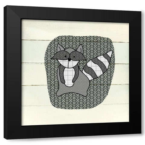 Woodland Black Modern Wood Framed Art Print with Double Matting by Robinson, Carol