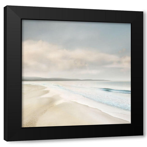 Cloud Coast Black Modern Wood Framed Art Print with Double Matting by Delimont, Danita