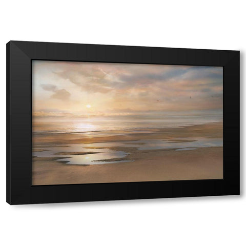 Approaching Black Modern Wood Framed Art Print with Double Matting by Calascibetta, Mike