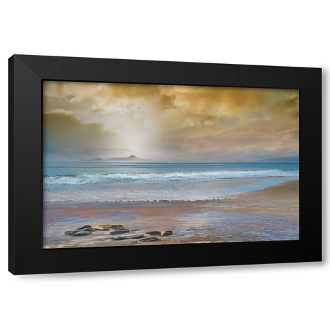 Private Black Modern Wood Framed Art Print by Calascibetta, Mike