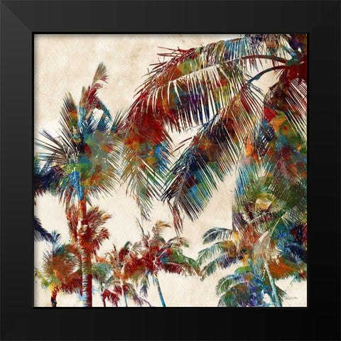 Tropical Punch II Black Modern Wood Framed Art Print by Craven, Katrina