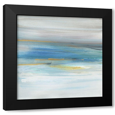 Milan II Black Modern Wood Framed Art Print with Double Matting by Jill, Susan