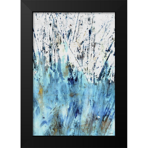 Waters Edge I Black Modern Wood Framed Art Print by Butler, John