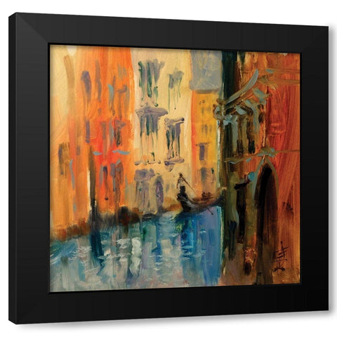 Venice I Black Modern Wood Framed Art Print by Farrall Doyle, Anne