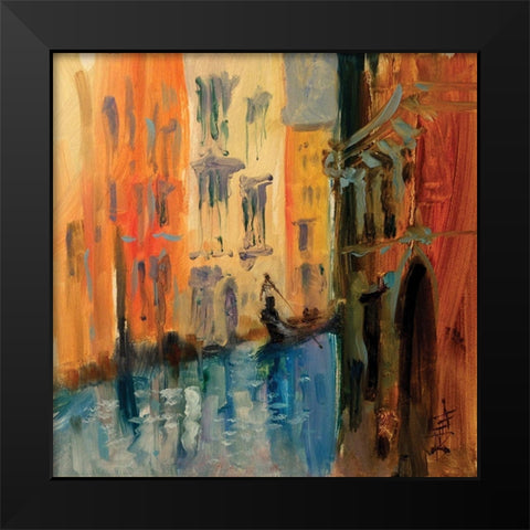 Venice I Black Modern Wood Framed Art Print by Farrall Doyle, Anne