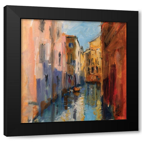 Venice IV Black Modern Wood Framed Art Print by Farrall Doyle, Anne