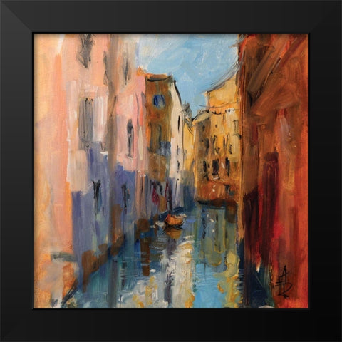 Venice IV Black Modern Wood Framed Art Print by Farrall Doyle, Anne