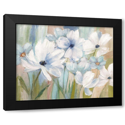 Spring Day Black Modern Wood Framed Art Print with Double Matting by Nan
