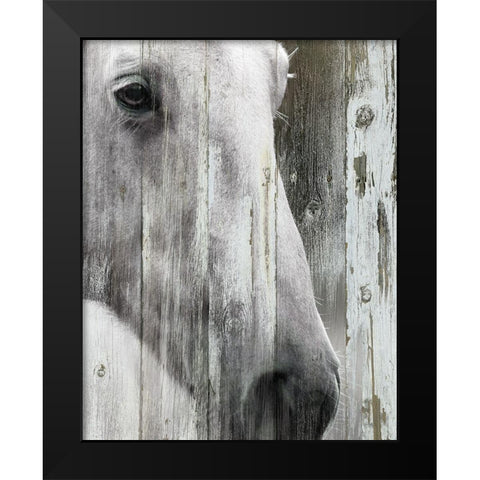 Contemplation Black Modern Wood Framed Art Print by Robinson, Carol