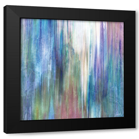 Mistify II Black Modern Wood Framed Art Print with Double Matting by Butler, John