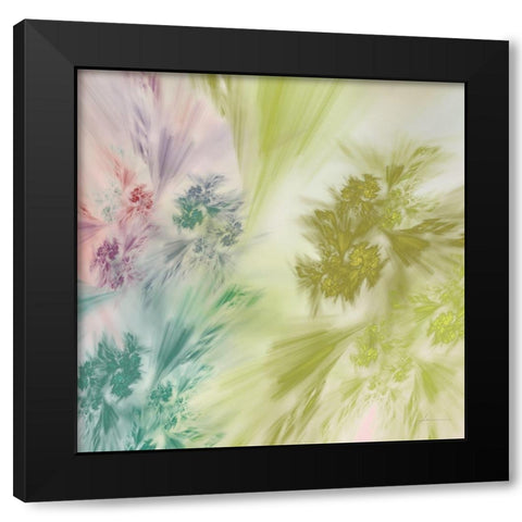 Whisper I Black Modern Wood Framed Art Print with Double Matting by Burghardt, James